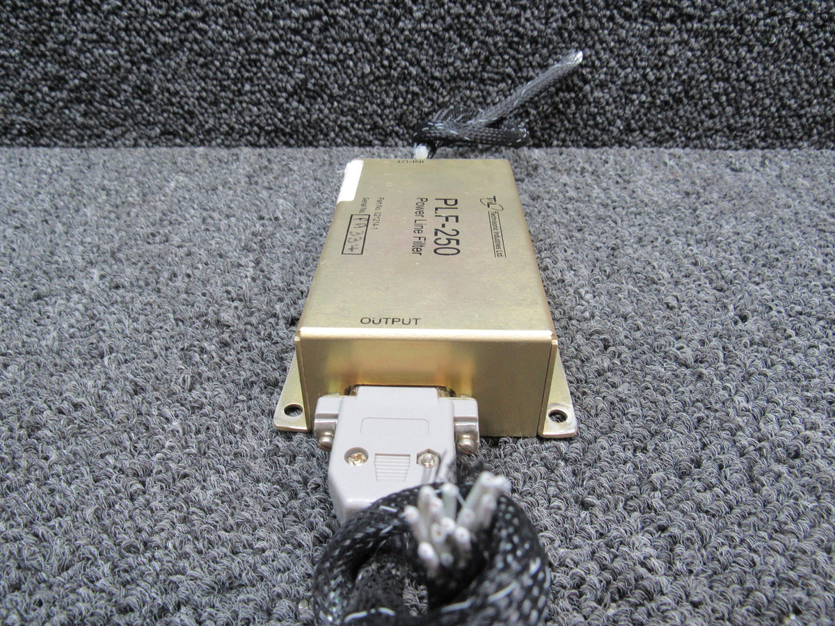 021214-1 Technisonic PLF-250 Power Line Filter | Airplane Parts and Aircraft Salvage