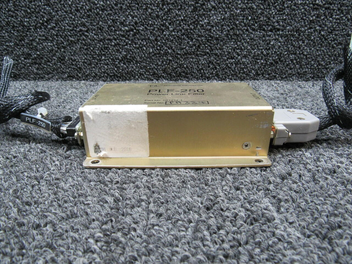 021214-1 Technisonic PLF-250 Power Line Filter | BAS Airplane Parts