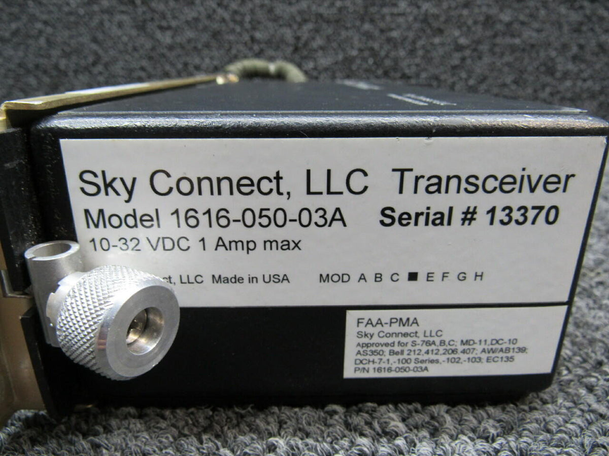 Sky Connect 1616-0550-03A Sky Connect Transceiver W/ Mount Volts 11-32, Amps 1
