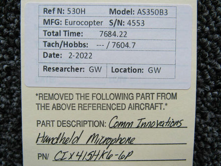 Comm Innovations CIX415HK6-6P Comm Innovations Handheld Microphone