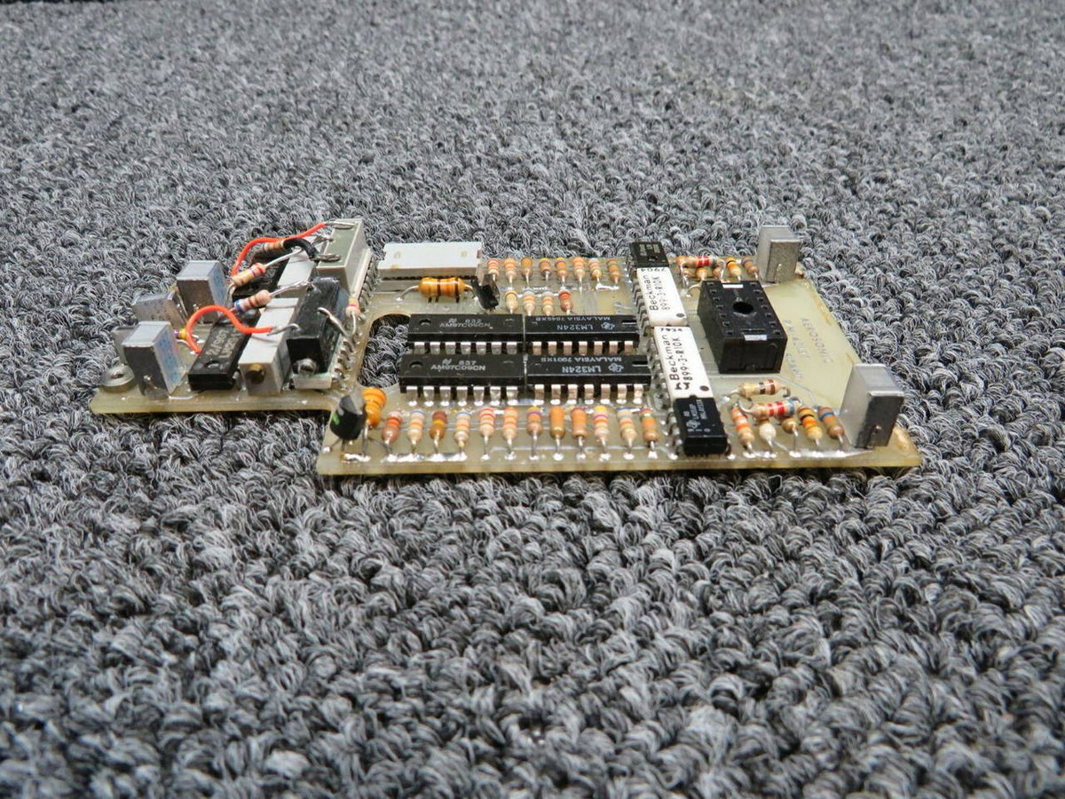 42137 Aerosonic Fuel Rate Board W/ Green Tag (SA) BAS Part Sales | Airplane Parts