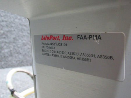 LifePort ST2-245-03-A2B1D1 Eurocopter AS350B3 LifePort Med Tower Assembly