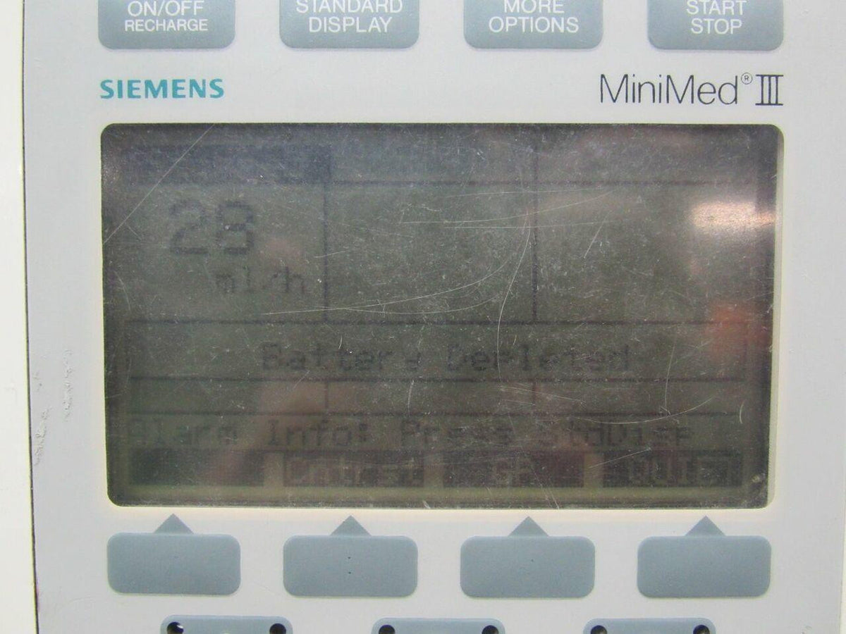 Siemens Mini-Med III Multi-Channel Infusion Pump Volts 6-9, Watts 6