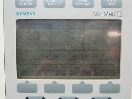 Siemens Mini-Med III Multi-Channel Infusion Pump Volts 6-9, Watts 6