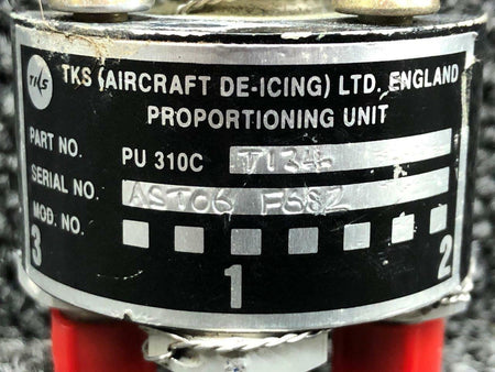 TKS 15165-014 MPN PU310CT124 Cirrus SR22 TKS Wing De-Ice Proportioning Unit