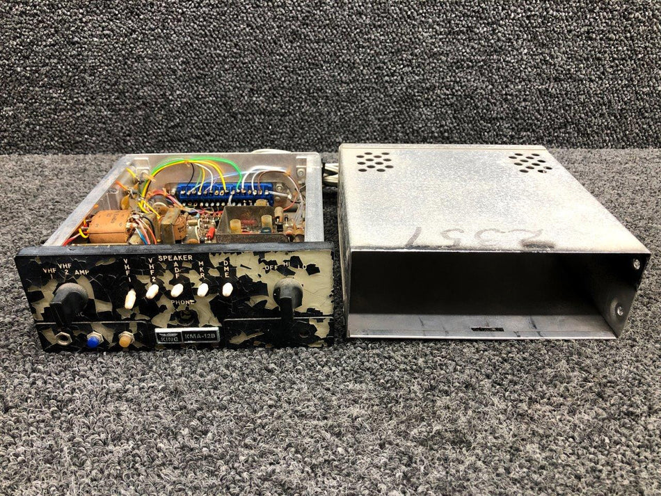 069-1012-00 King Radio KMA-12B Marker Beacon Receiver W/ Tray (Volts : 14/28) BAS Part Sales | Airplane Parts