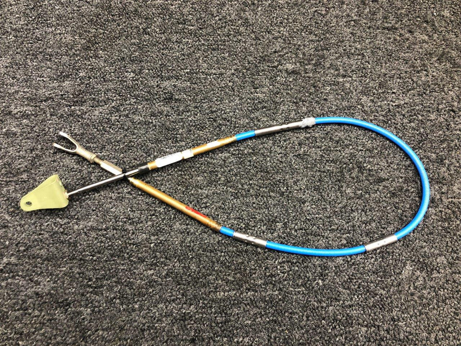 S2800-1099 (FSO: MC580-703-027) McFarlane Cowl Flap Control Cable (L: 40-1/2")