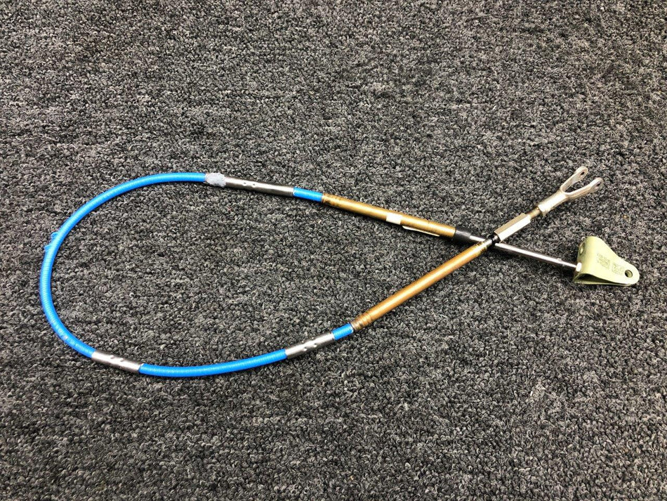 S2800-1099 (FSO: MC580-703-027) McFarlane Cowl Flap Control Cable (L: 40-1/2")