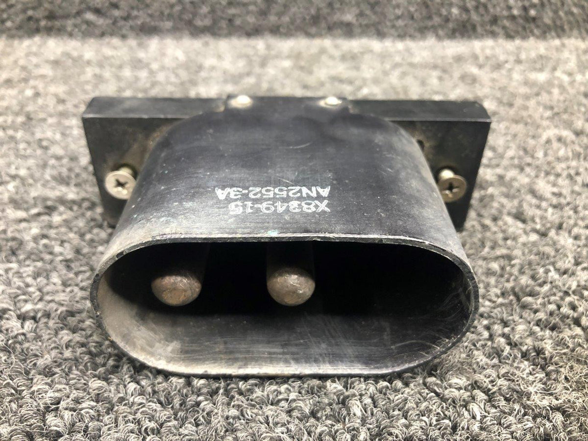 AN255-3A Cessna 207 External Power Receptacle BAS Part Sales | Airplane Parts