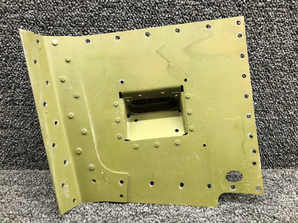 Cessna Aircraft Parts 1213905-2/ 1253031-3 Cessna 207 Fuselage Skin W/ Air Adapter RH Zinc