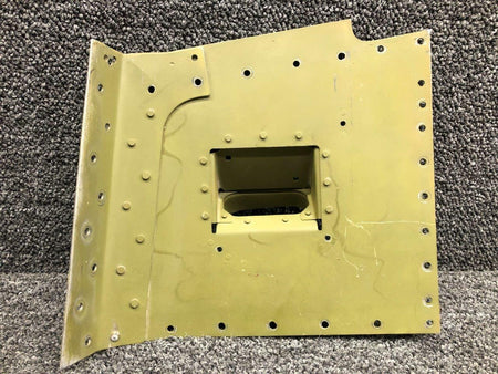 Cessna Aircraft Parts 1213905-1 / 1253031-3 Cessna 207 Fuselage Skin W/ Air Adapter LH Zinc