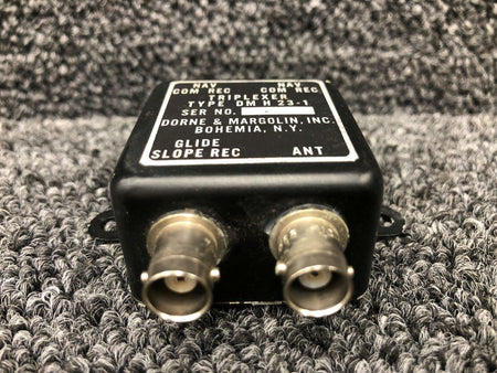 DM H23-1 Piper PA28-181 Dorne & Margolin Antenna Triplexer BAS Part Sales | Airplane Parts