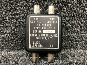DM H23-1 Piper PA28-181 Dorne and Margolin Antenna Triplexer