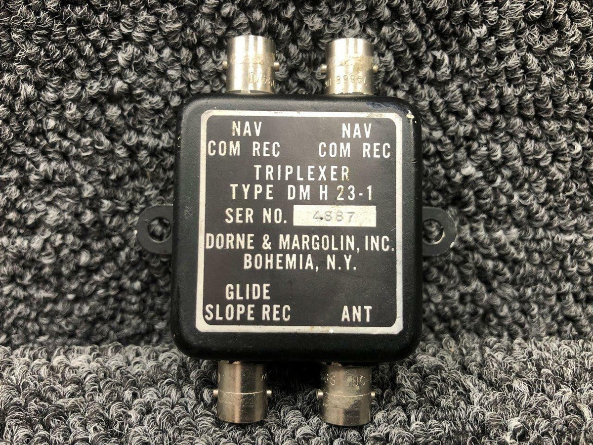 Dorne and Margolin DM H23-1 Piper PA28-181 Dorne and Margolin Triplexer Antenna