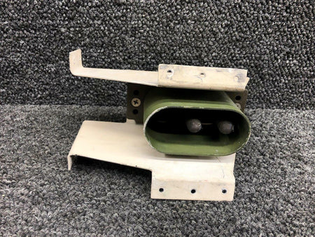 Cessna Aircraft Parts MS3506-1 / 1670008-2 Cessna A188B External Power Receptacle W/ Bracket 28V