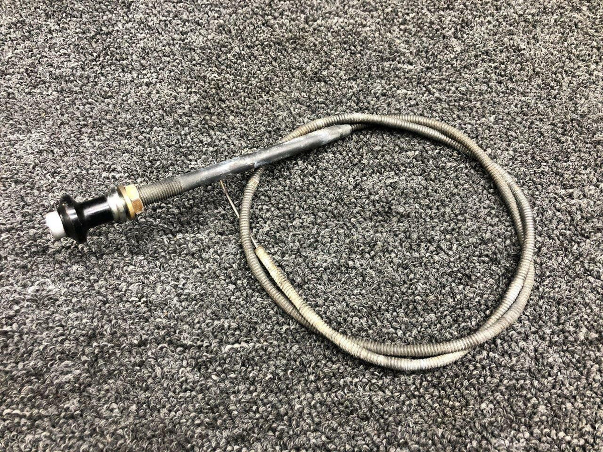 S1241-38 (USE: MC1241-34) Cessna Cabin Air Control Cable (Length: 41-3/4") BAS Part Sales | Airplane Parts