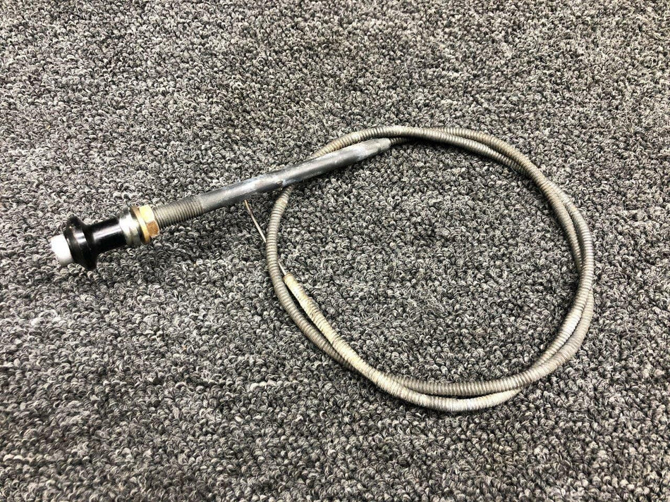 S1241-38 (USE: MC1241-34) Cessna Cabin Air Control Cable (Length: 41-3/4") BAS Part Sales | Airplane Parts