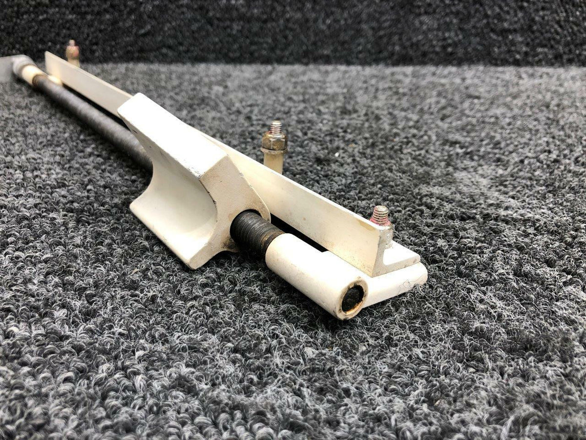 Cessna Aircraft Parts 1660121-1 / 1660116-1 Cessna A188B Hopper Control Support W/ Micrometer