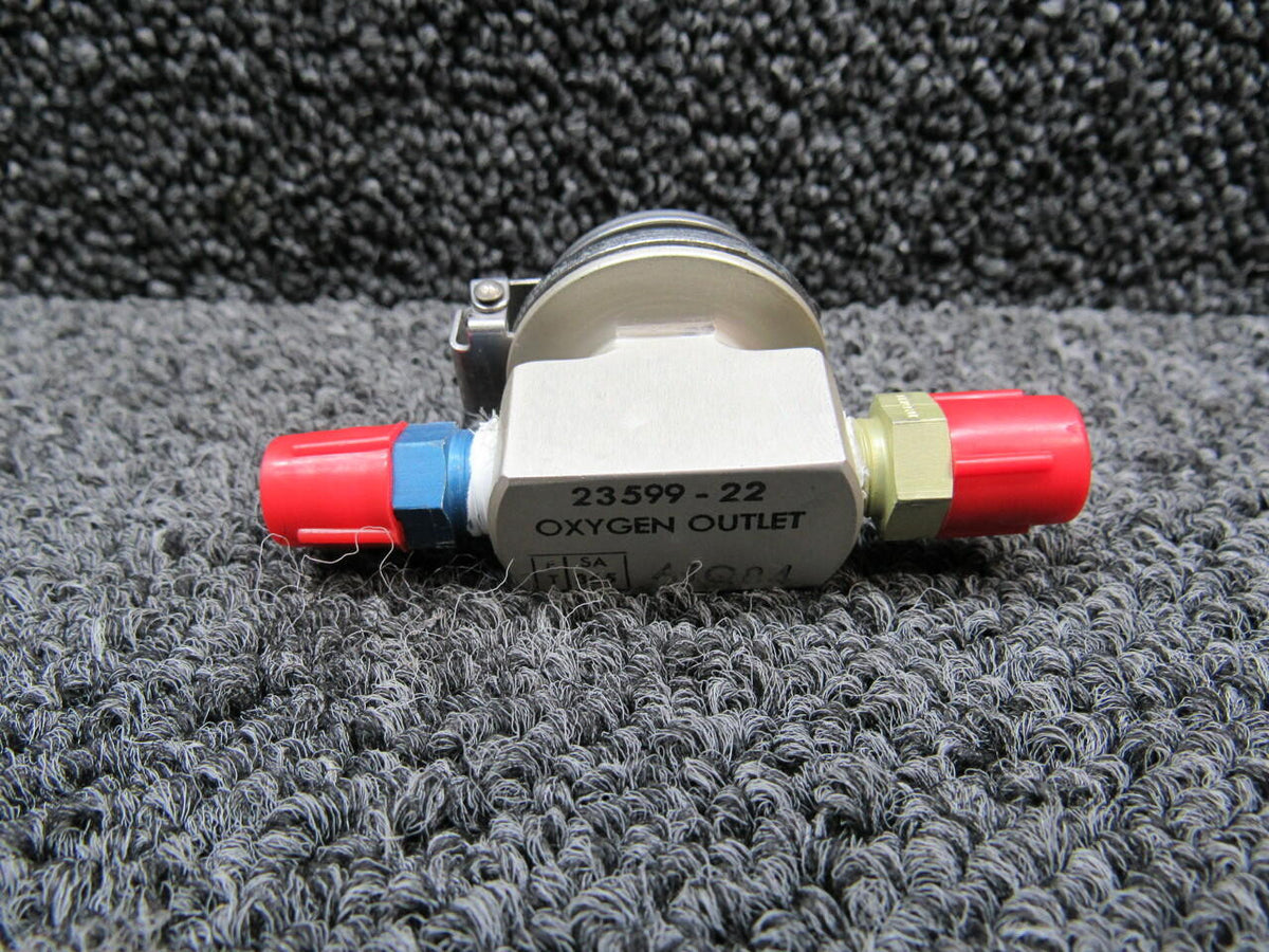 scott 23599-22 Mooney M20K Scott Oxygen Outlet Assembly