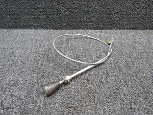 650257-009 Mooney M20K Cabin Air Control Cable (Length: 34-1/2")