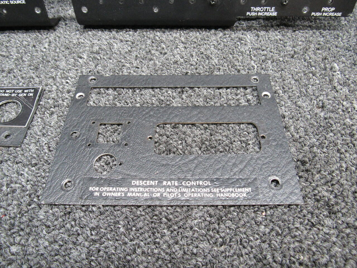 Mooney 820309-511 / 820307-513 Mooney M20K Instrument Panel Set