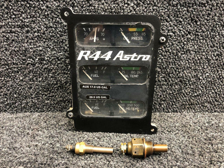 Rochester B144-3 Rochester 6247-00326 Engine Gauge Cluster W/ Probes Volts 14