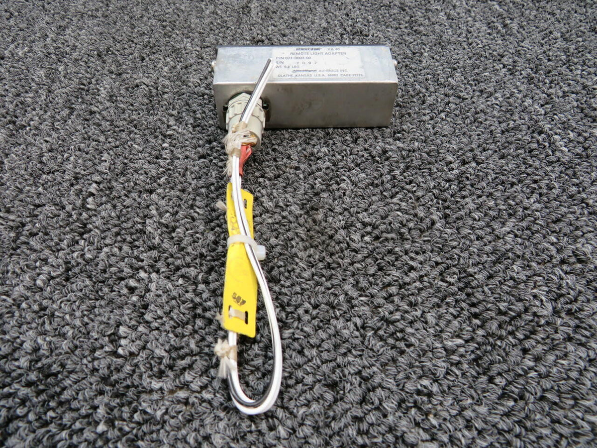 Bendix King 071-0003-00 Beechcraft A36 Bendix King KA40 Remote Light Adapter Volts 14-28