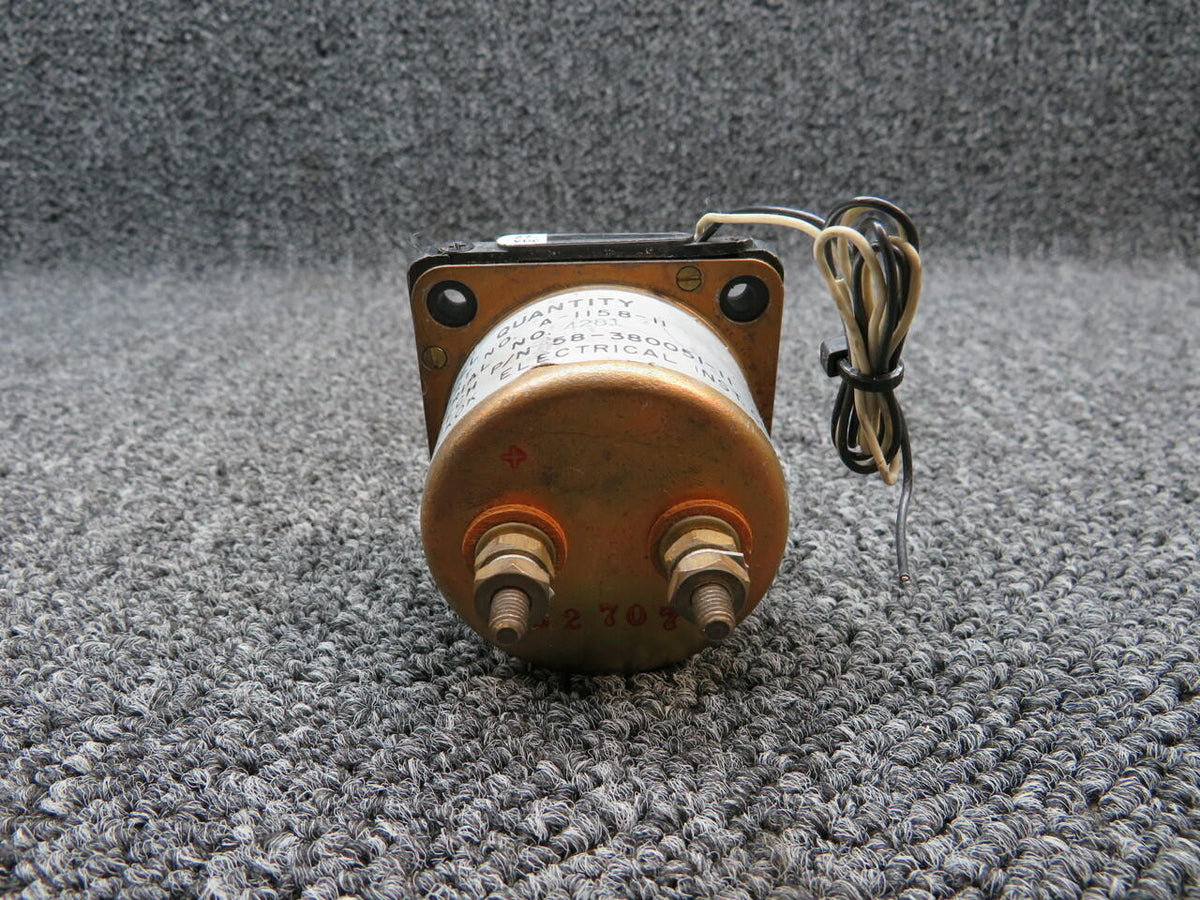 Hickok A-1158-11 Hickok / Beechcraft Fuel Quantity Indicator Lighted Volts 27