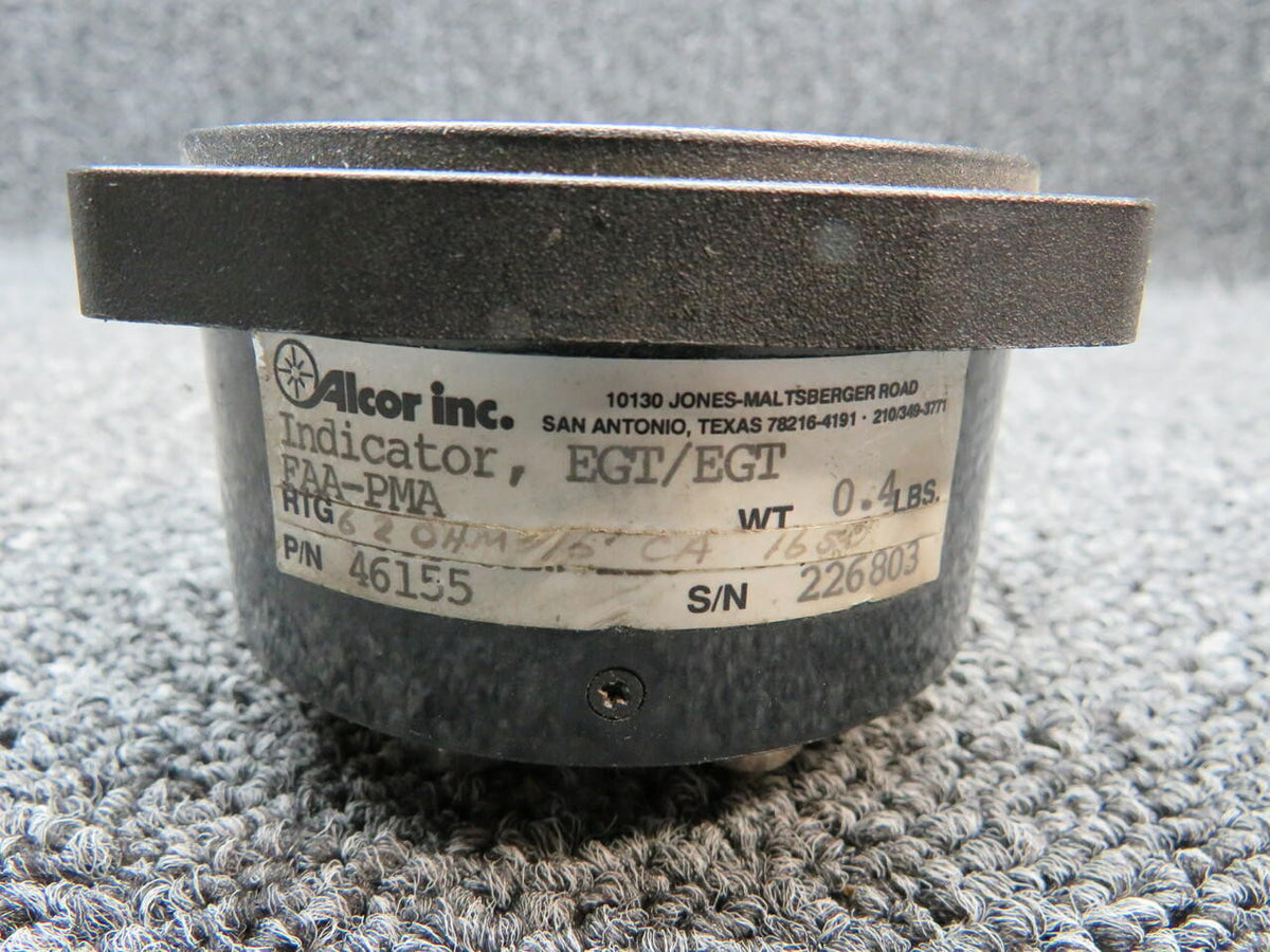 Alcor Inc 46155 Alcor Exhaust Gas Temperature Gauge
