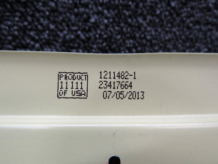 1211482-1 Cessna T206H Retainer Rear Window LH BAS Part Sales | Airplane Parts