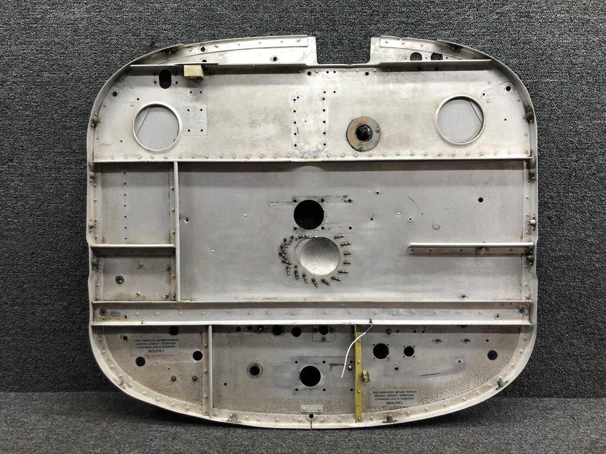 169-400010-157 Beechcraft C24R Firewall Assembly W/ Channels and Stiffeners BAS Part Sales | Airplane Parts