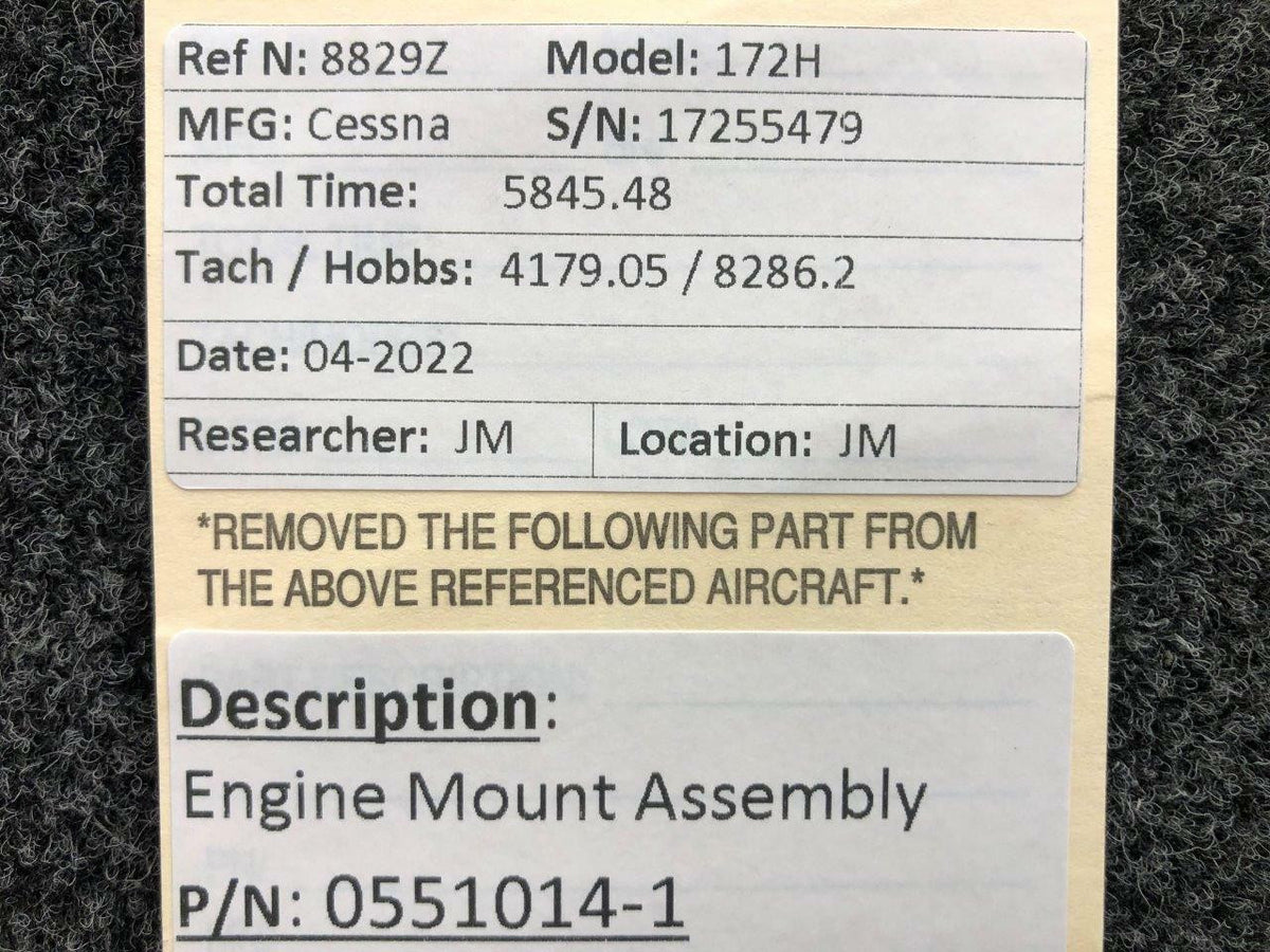 Continental 0551014-1 Continental O-300-D Engine Mount Assembly