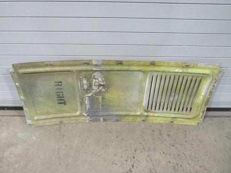 Piper Aircraft Parts 67995-002 / 37207-023 Piper PA34-200T Top Panel Assembly Cowl W/ Louver RH