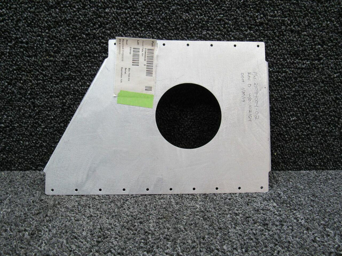 Cessna Aircraft Parts 21094004-02 Cessna Cover Plate RH NEW OLD STOCK