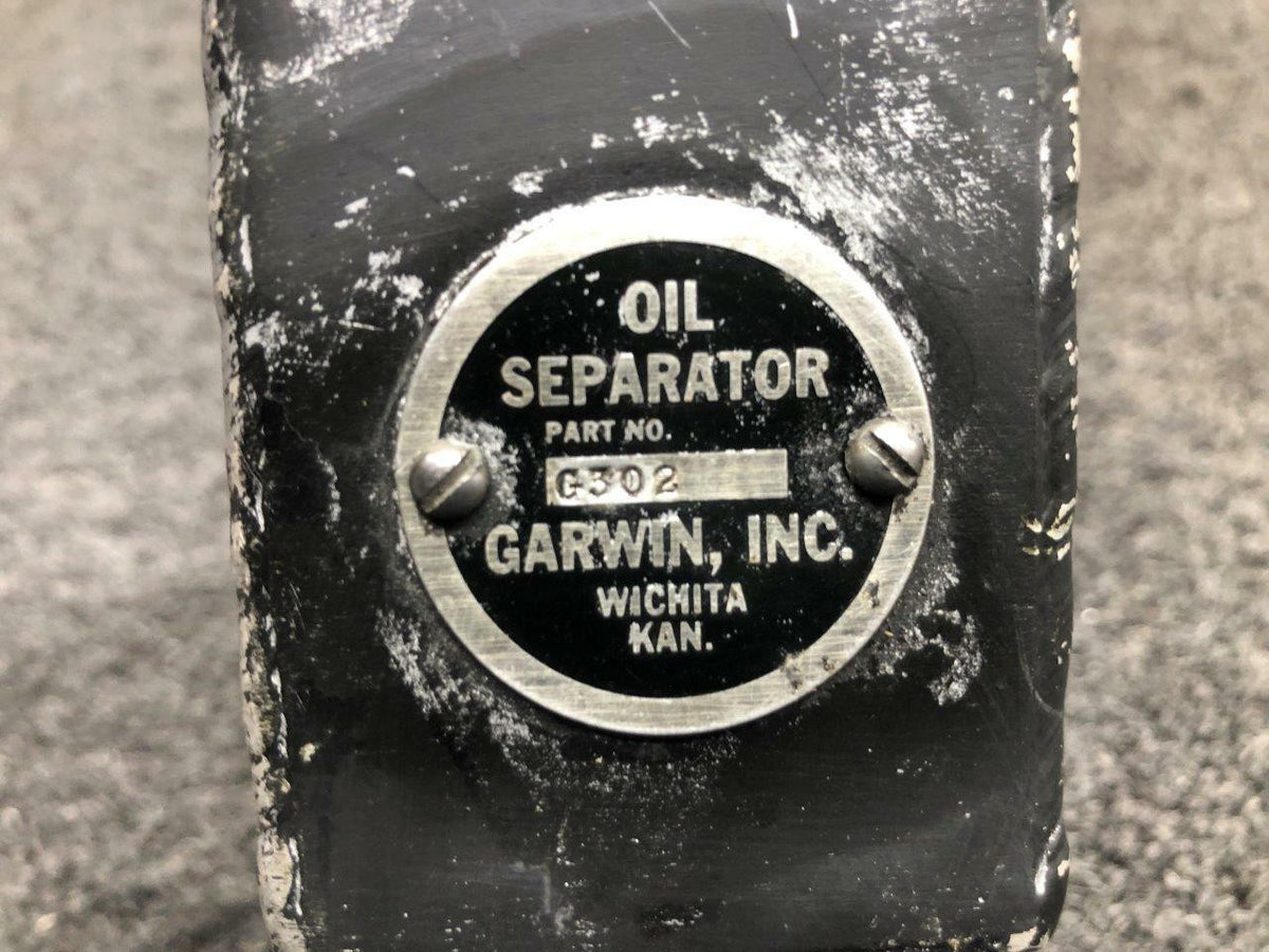 GARWIN G-302 Continental TSIO-470-B Garwin Oil Separator Assembly