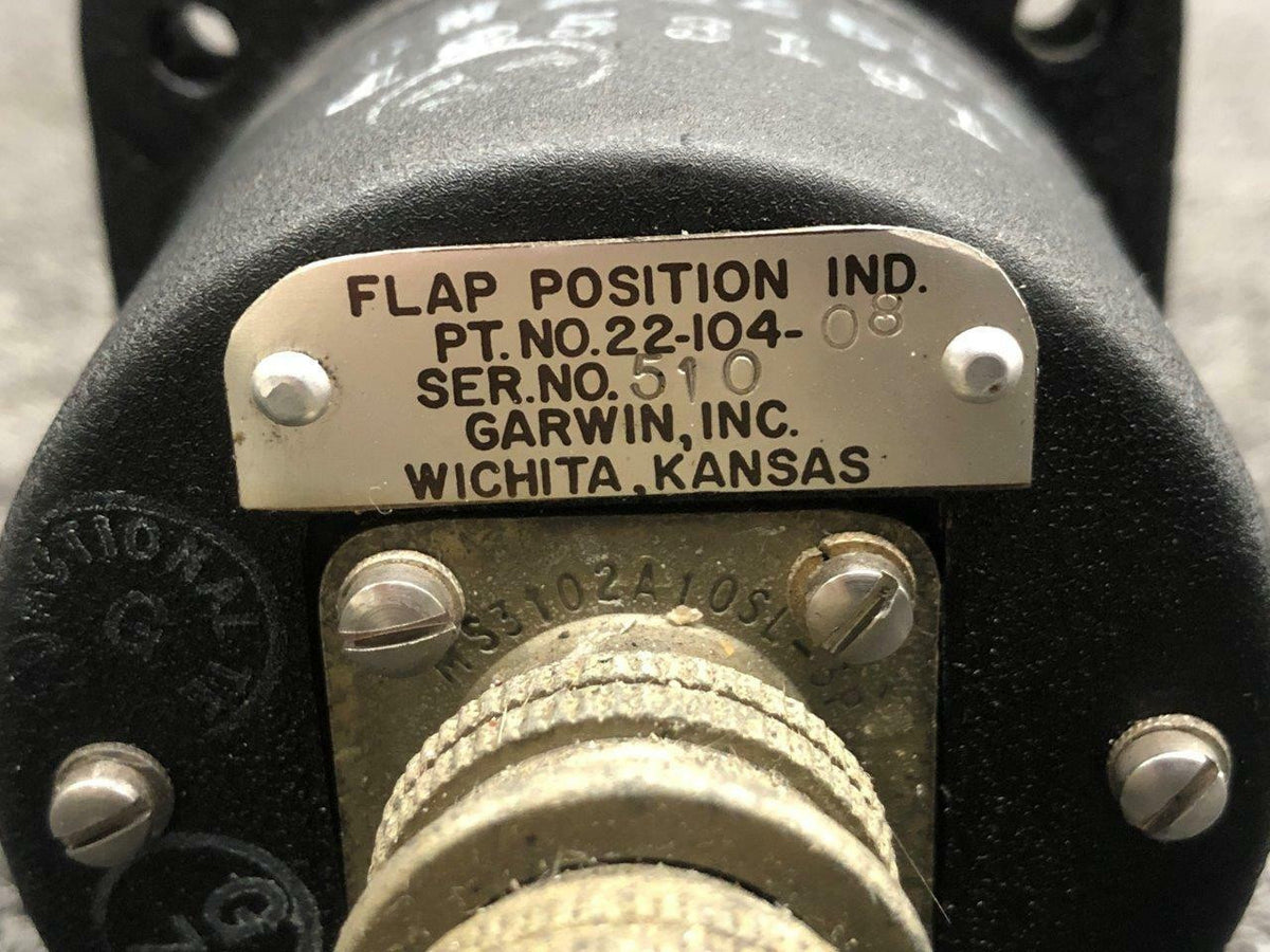 22-104-08 Garwin Flap Position Indicator BAS Part Sales | Airplane Parts