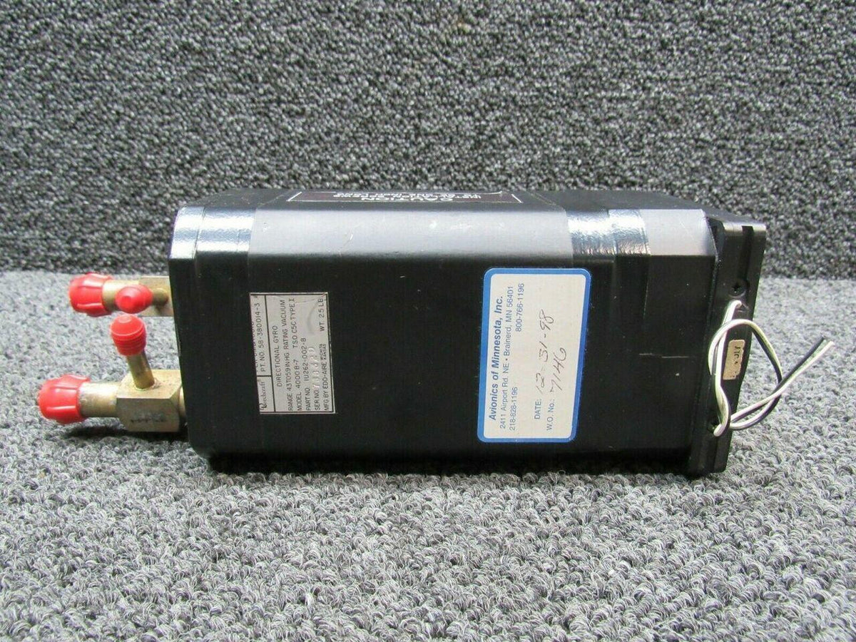 Edo-Aire 1U262-002-8 M/N 4000B-7 Edo-Aire / Beechcraft Directional Gyro Indicator
