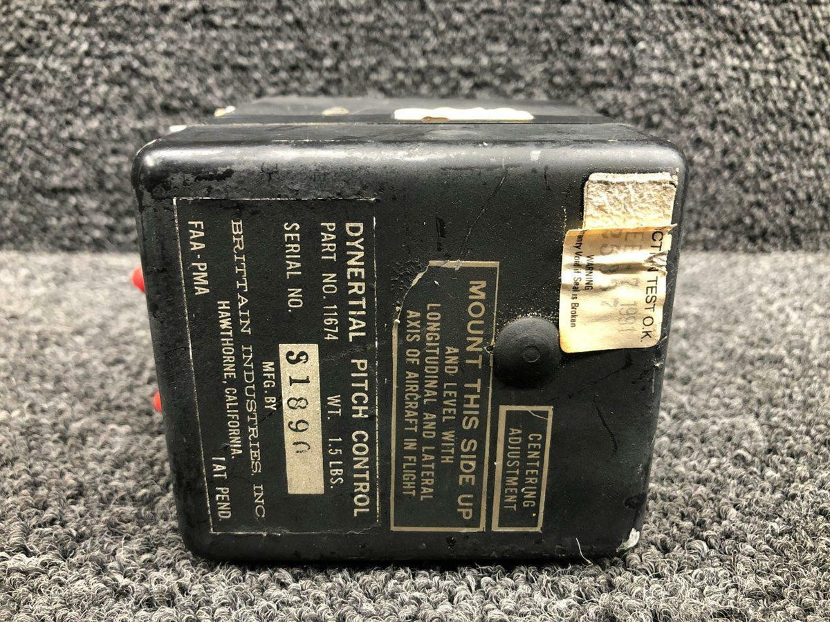 Brittain Industries 11674 Brittain Industries Dynertial Pitch Control Assembly