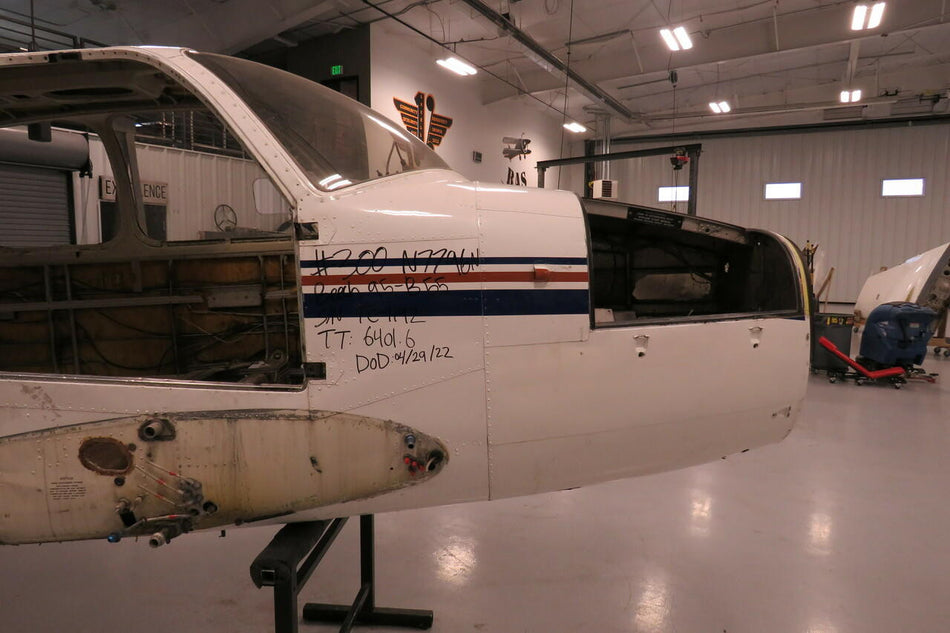 Beech 95-B55 Fuselage Assy W/ Airworthiness, Bill of Sale, Data Tag and Log Books