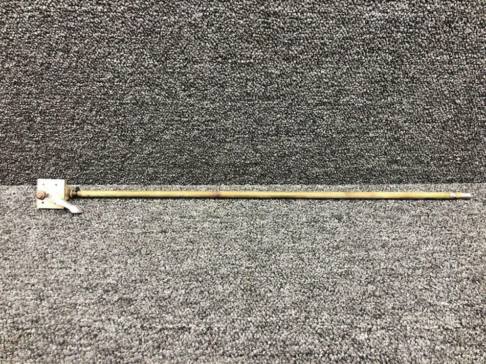 Cessna Aircraft Parts 0812000-13 / 0812000-30 Cessna 320A Fuel Selector Control Rod W/ Handle, Support