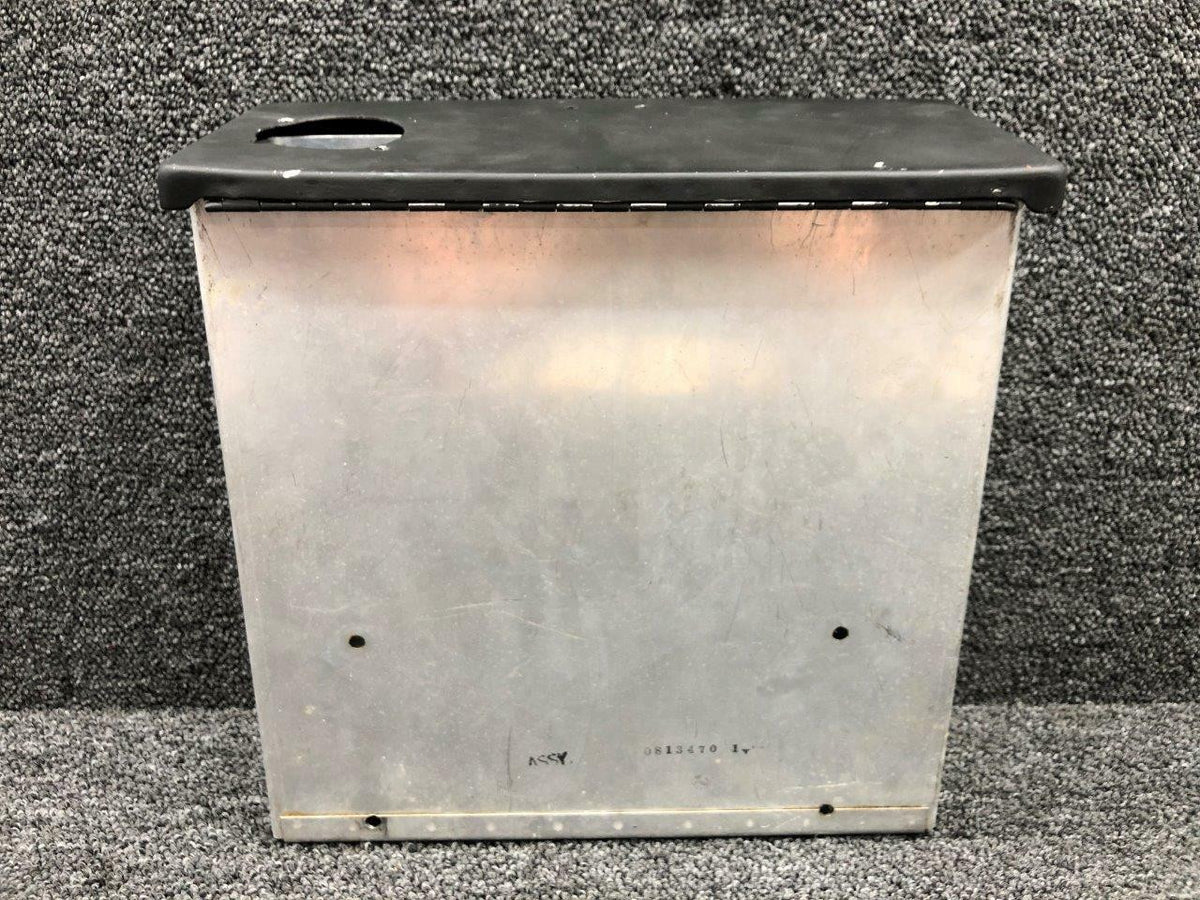 Cessna Aircraft Parts 0813470-1 / 0813470-3 Cessna 320A Large Map Glove Box Assembly W/ Door