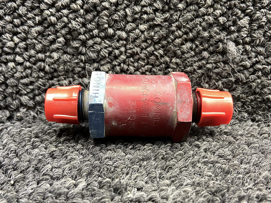 340200 (Use: S2358-1) Commercial Aircraft Products Fuel Check Valve