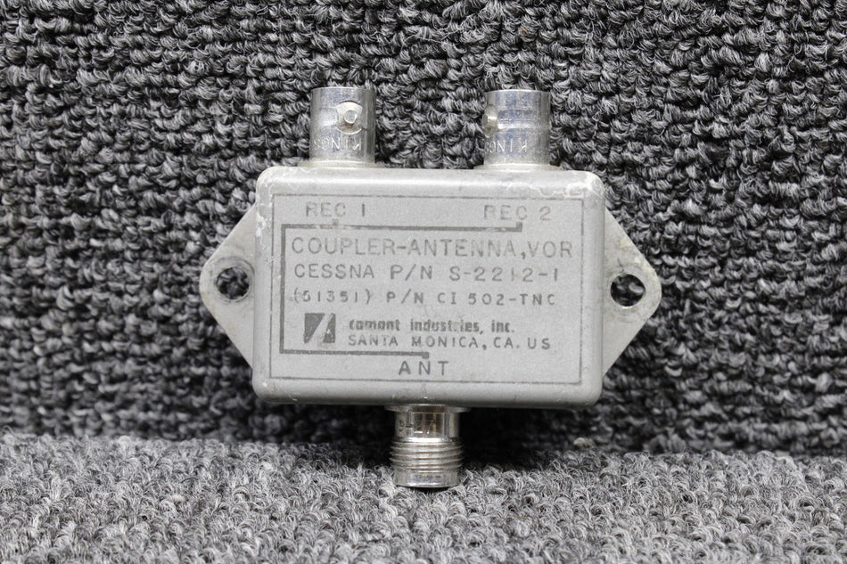 CI-502-TNC (Alt: S-2212-1) Comant VOR Antenna Coupler