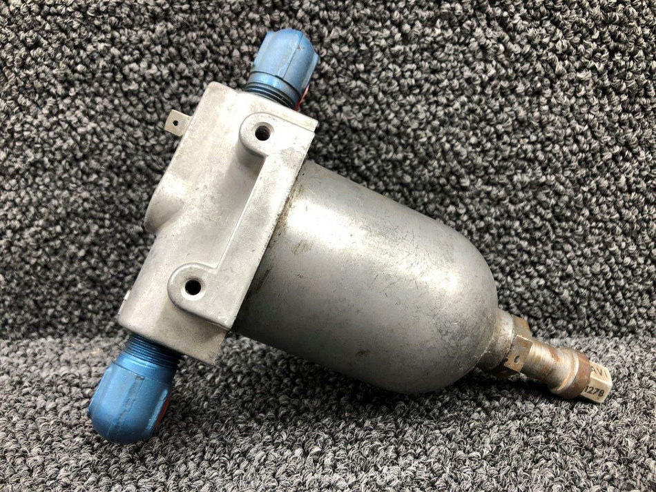 Cessna Aircraft Parts 0756005-11 Cessna T303 Fuel Strainer Assembly