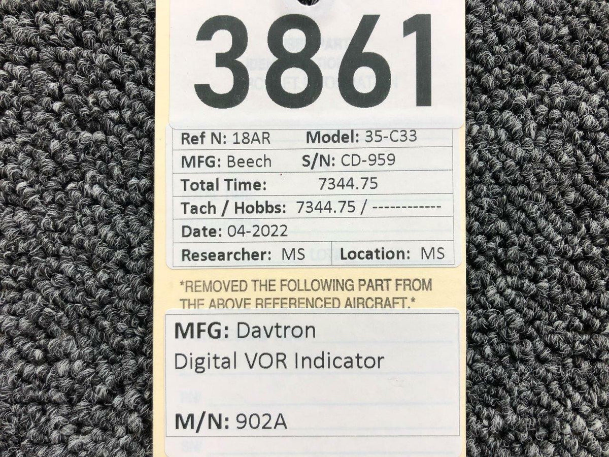 Davtron 902A Davtron Digital VOR Indicator
