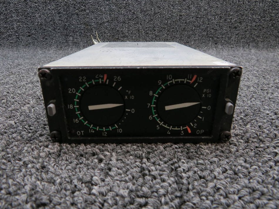 9A4040 Transicoil Oil Temperature, Pressure Indicator, Lighted (28V)