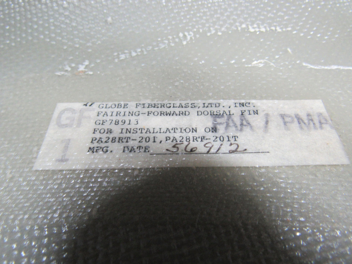 GF78913 Piper PA28RT Globe Fairing Forward Dorsal (NEW OLD STOCK) (SA) BAS Part Sales | Airplane Parts