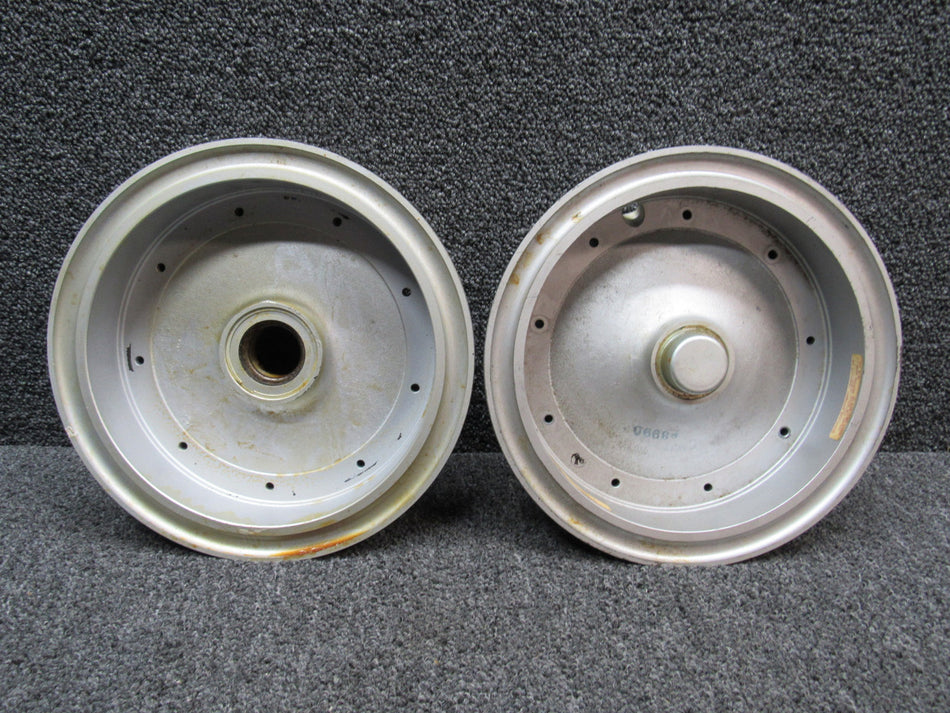 40-104 Cleveland 7.50-10 Main Wheel Assembly w Brake Disc (New Old Stock) (SA)