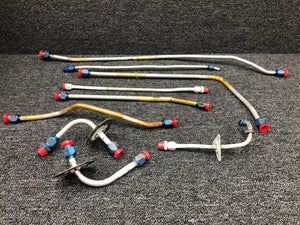 Cessna T337G Fuel Line and Elbow Set (Incomplete)