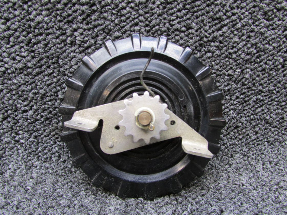 1460317-6, 1460316-20 Cessna T337G Elevator Trim Wheel with Support & Indicator